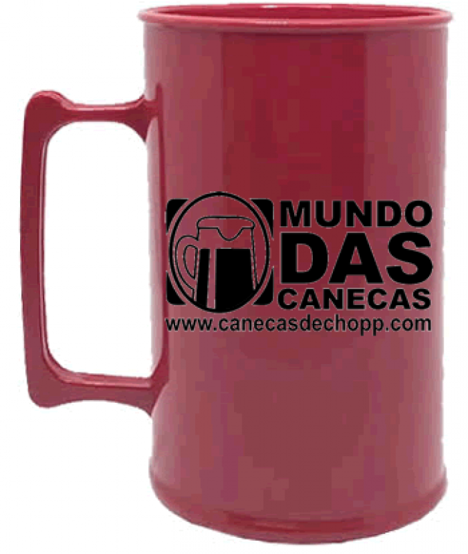 Caneca Chopp Acrílico Personalizada Contagem - Caneca de Acrílico para Chopp