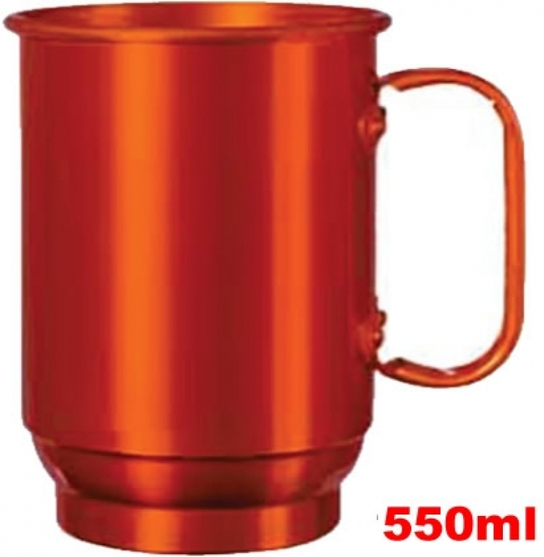 Caneca de Alumínio Chopp Onde Tem Heliópolis - Caneca de Alumínio Chopp