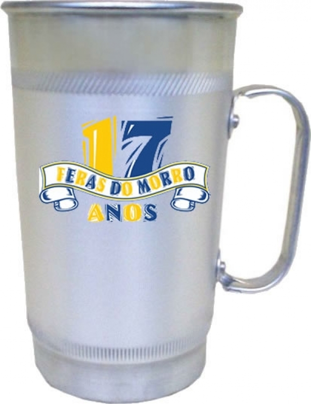 Canecas Chopp Personalizadas Alumínio Bairro do Limão - Caneca de Alumínio para Chopp