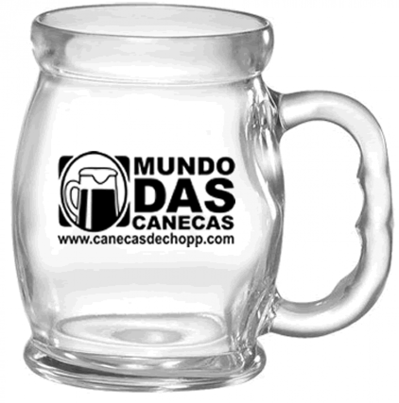 Canecas Chopp Vidro Personalizadas Igrejinha - Caneca para Chopp de Vidro