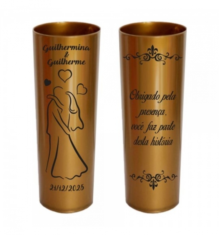 Copo Long Drink Personalizado Ibirama - Copos Long Drinks Azuis Personalizados