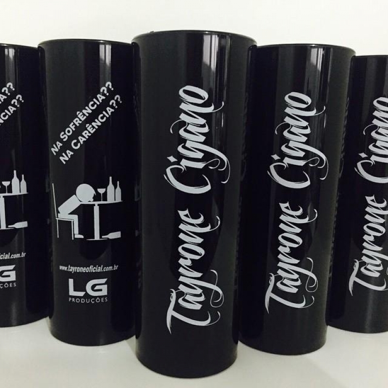 Copos de Acrílico Personalizados Long Drinks Cariacica - Copos em Long Drink de Acrílico