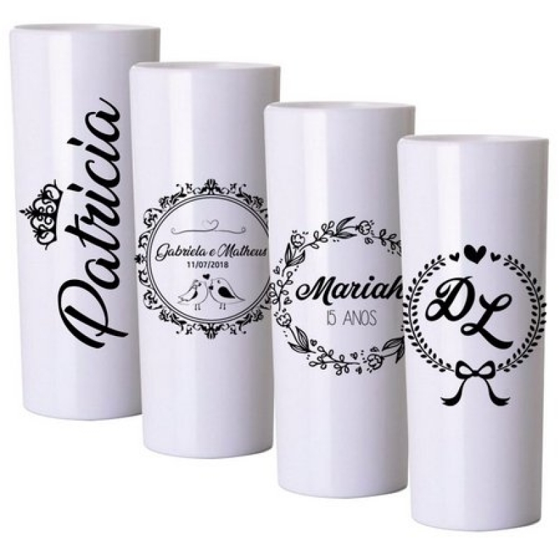 Copos Long Drink Branco Personalizado Mairiporã - Copos Long Drink Neon Personalizado