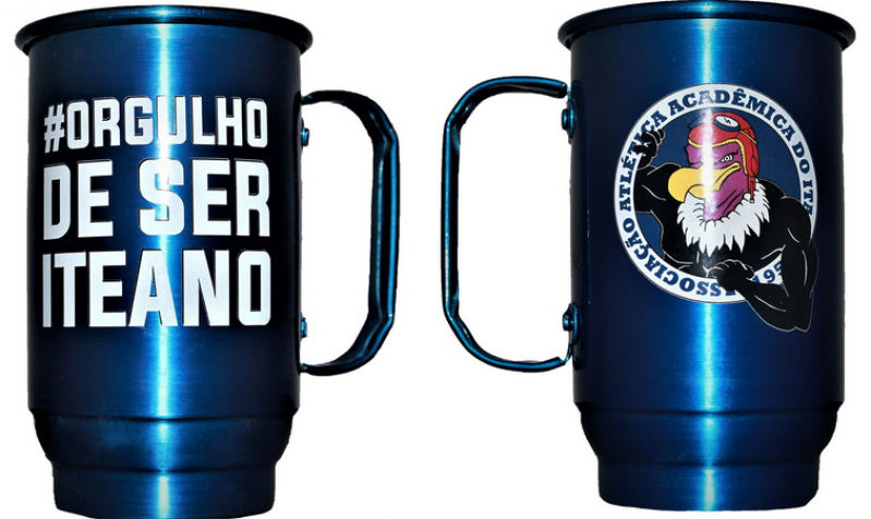 Distribuição de Copos Aluminio Chopp Personalizados Ibirama - Copos Alumínio Branca Personalizados