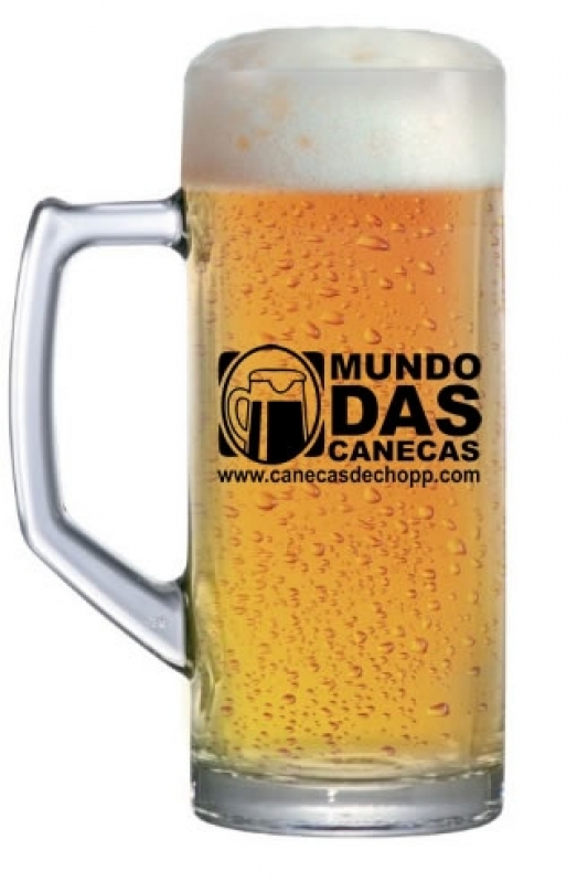 Encomendar Caneca de Chopp Vidro Personalizada Videira - Caneca para Chopp de Vidro