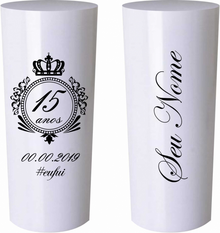 Loja de Copos Long Drink Personalizados para Casamento Alto da Boa Vista - Copos de Acrílico Personalizados para Casamento