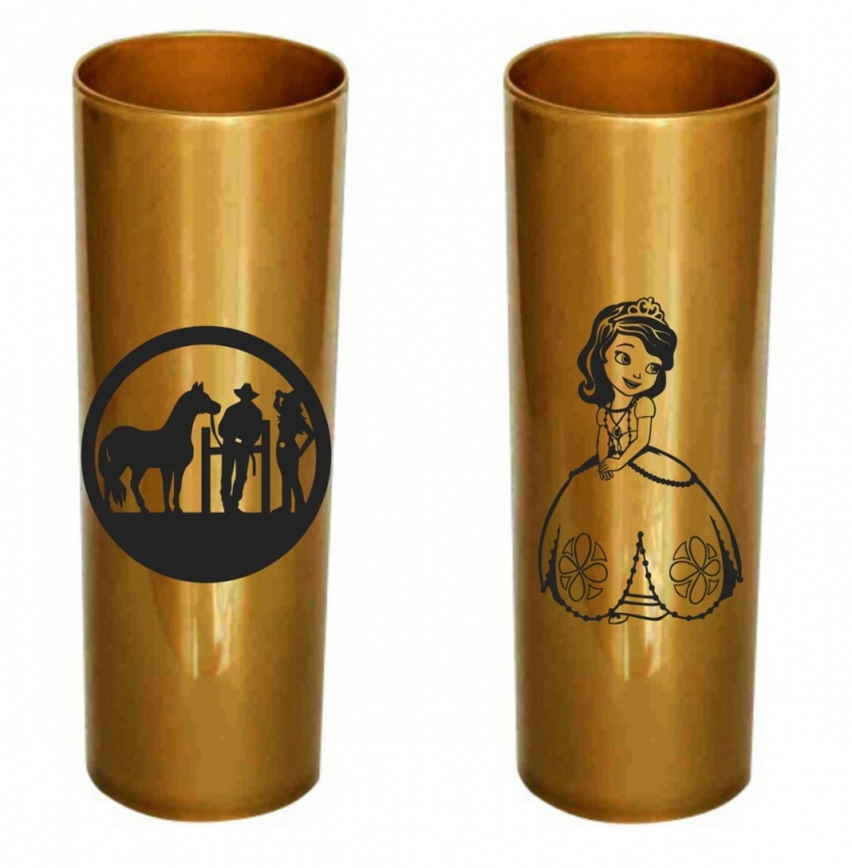 Lojas de Copos Long Drink Dourado Personalizado Parque São Lucas - Copos Long Drink Transparente Personalizado