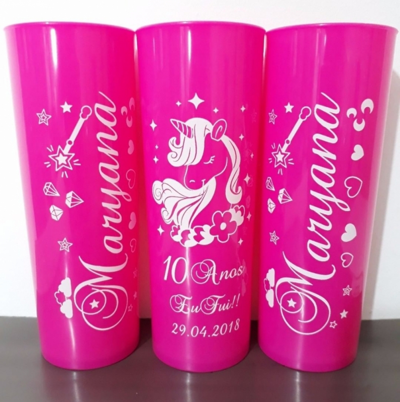 Orçamento para Copos Long Drink Acrílico Personalizados Jardim Paulistano - Copos Long Drink Acrílico Personalizado