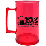 caneca chopp acrílico personalizada valores São Bernardo do Campo