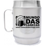 caneca chopp personalizada alumínio onde tem São Bento do Sul