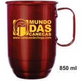 caneca de alumínio para chopp São Gabriel da Palha