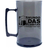 caneca de chopp acrílico personalizada valores Jardim Everest