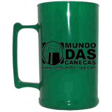 caneca de chopp acrílico personalizada Água Funda