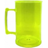 caneca de chopp de acrílico Jardim das Acácias