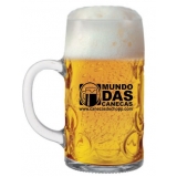 caneca para chopp de vidro São Domingos