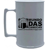 canecas de chopp de acrílico personalizadas preço Taiobeiras