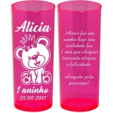 comprar copos de acrílico personalizados para festa infantil Vila Matilde