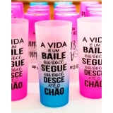 copos acrilicos personalizados para casamento Parque São Domingos