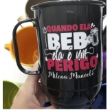copos alumínio personalizada colorida Bento Gonçalves 