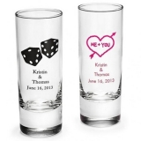 copos de vidro personalizados para casamento Jockey Club