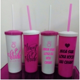 copos long drinks acrílico personalizados Vila Pavão