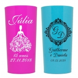 copos personalizados para festa de quinze anos valores Vila Dalila