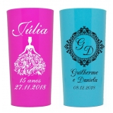 copos personalizados para festa de quinze anos valores Jardim Leonor