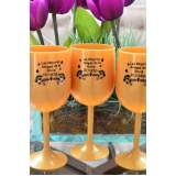 cotação de taças de vinho em acrílico personalizadas Jardim Paulistano