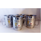 distribuidora copos alumínio personalizada brindes Vila Tramontano